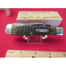  Case Classic ,Case Brothers Green Bone Trapper Pattern #6254  Gowanda, New York