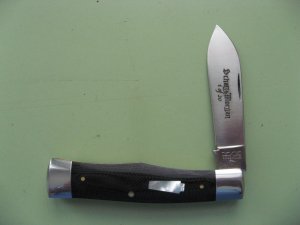 SCHATT & MORGAN GUNSTOCK BLACK MICARTA  SPEAR