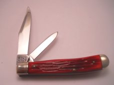 Schatt & Morgan 42151 Trapper Knife Red Bone Queen Steel 