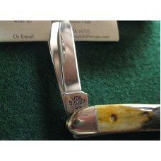 Case Knife XX USA 52087 Stag Texas Jack NIB 2011 Case Knife XX USA 52087 Stag Texas Jack NIB 2011
