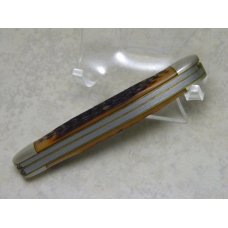 Schrade + USA 825 Razor Blade Stainless Delrin Stockman Knife in Tube