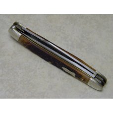 Schrade + USA 825 Razor Blade Stainless Delrin Stockman Knife in Tube