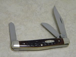 Case XX USA 1 Dot (1979) Derlin 6344 Stockman Knife