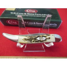 Case XX Burnt Amber Damascus Tiny Texas Toothpick Pattern #610096 DAM Case XX Burnt Amber Damascus Tiny Texas Toothpick Pattern #610096 DAM