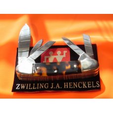 J A Henckels 5 Blade Canoe "Hand Forged" (HK-27-T) with Faux Tortoise Shell Handles -NOS & NM J A Henckels 5 Blade Canoe "Hand Forged" (HK-27-T) with Faux Tortoise Shell Handles -NOS & NM