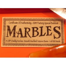 Marbles USA Daddy Barlow #71 w Smooth Marbled Autumn Gold Bone Handles -1 of 100 -2014 Special Build Marbles USA Daddy Barlow #71 w Smooth Marbled Autumn Gold Bone Handles -1 of 100 -2014 Special Build