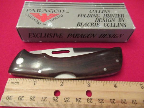 Paragon Folding Hunter Design Blackie Collins Paragon Folding Hunter Design Blackie Collins