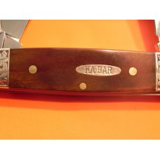 Ka-Bar (Union) BoxCar Whittler Pocket Knife w/ Beautiful Wood Handles & Fancy Scrolled Bolsters –NOS Ka-Bar (Union) BoxCar Whittler Pocket Knife w/ Beautiful Wood Handles & Fancy Scrolled Bolsters –NOS