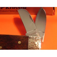 Ka-Bar (Union) BoxCar Whittler Pocket Knife w/ Beautiful Wood Handles & Fancy Scrolled Bolsters –NOS Ka-Bar (Union) BoxCar Whittler Pocket Knife w/ Beautiful Wood Handles & Fancy Scrolled Bolsters –NOS