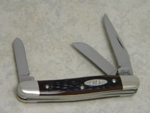 Case XX USA 1 Dot (1979) Jigged Delrin 63027 Small Stockman Knife