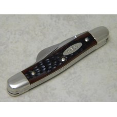 Case XX USA 1 Dot (1979) Jigged Delrin 63027 Small Stockman Knife Case XX USA 1 Dot (1979) Jigged Delrin 63027 Small Stockman Knife