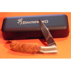 Browning Pres Pocket Knife with Quince Wood Handles -Model #306 -Comes with Hard display box +Papers