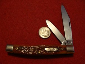 Case XX Red Bone Medium Texas Jack 6232