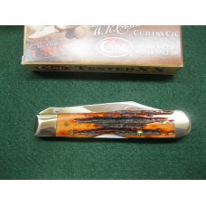 Case Knife XX USA 6111-1/2L Cheetah 2011 Chestnut Bone Cheetah Swing Guard Knife Case Knife XX USA 6111-1/2L Cheetah 2011 Chestnut Bone Cheetah Swing Guard Knife