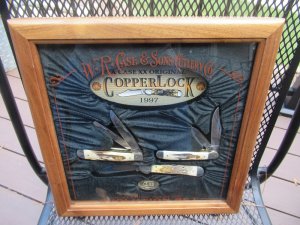  Case XX 1997 Evolution Set CopperLock   1 of 500