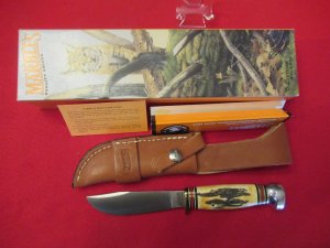 Marbles Stag Handle Fixed Blade Campcraft 2000 Item # 72258010