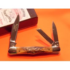 Schatt & Morgan Whittler Pocket Knife w/ Great Stag Handles & Blade Etch -1 of 100 -NOS & NM w/ Box Schatt & Morgan Whittler Pocket Knife w/ Great Stag Handles & Blade Etch -1 of 100 -NOS & NM w/ Box