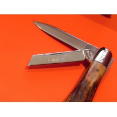 Schatt & Morgan Whittler Pocket Knife w/ Great Stag Handles & Blade Etch -1 of 100 -NOS & NM w/ Box Schatt & Morgan Whittler Pocket Knife w/ Great Stag Handles & Blade Etch -1 of 100 -NOS & NM w/ Box