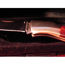 Browning Pres Pocket Knife with Cocolobo? Wood Handles -Model #305 -Hard display box +Papers