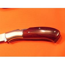 Browning Pres Pocket Knife with Cocolobo? Wood Handles -Model #305 -Hard display box +Papers