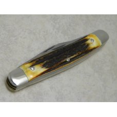 Boker Solingen Germany Stainless Tree Brand Classic Stag 4474 Stockman Knife Boker Solingen Germany Stainless Tree Brand Classic Stag 4474 Stockman Knife