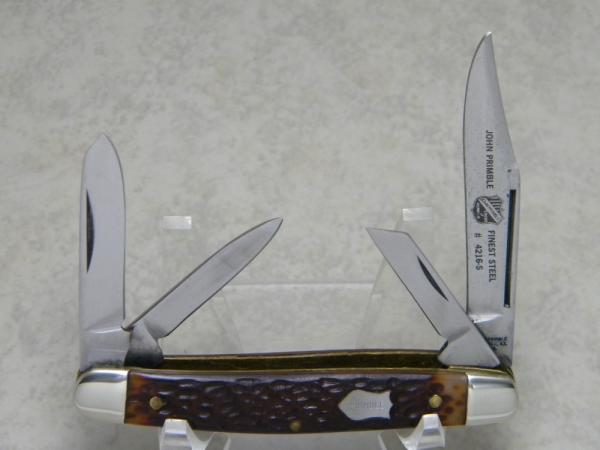John Primble Maysville, KY USA 4216-S Delrin 4 Blade Stockman Knife