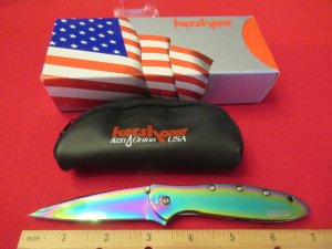 Kershaw Rainbow Leek Model 1660VIB