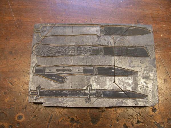 Multi Piece F. Herder Printing block Multi Piece F. Herder Printing block