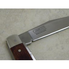 Camillus USA Wood "Forever Free - American Eagle and Flag" Slimline Trapper Farmers Jack Knife Camillus USA Wood "Forever Free - American Eagle and Flag" Slimline Trapper Farmers Jack Knife