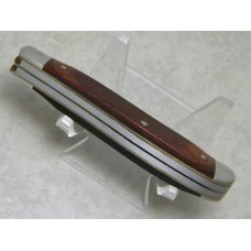 Camillus USA Wood "Forever Free - American Eagle and Flag" Slimline Trapper Farmers Jack Knife Camillus USA Wood "Forever Free - American Eagle and Flag" Slimline Trapper Farmers Jack Knife