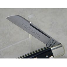 Bear & Bull Hand Made Solingen Germany "I Dig Coal" Black Congress Knife Bear & Bull Hand Made Solingen Germany "I Dig Coal" Black Congress Knife