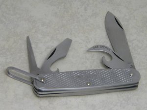 Camillus USA 1992 Metal U.S.M.C. United States Marine Corps Military Utility Camp Knife