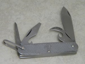 Camillus USA 1978 Metal U.S. United States Military Utility Camp Knife