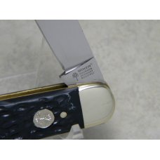 Boker Solingen Germany Rostrei Tree Brand Classic #30 Jigged Black 1 Blade Pocket Knife in Box Boker Solingen Germany Rostrei Tree Brand Classic #30 Jigged Black 1 Blade Pocket Knife in Box