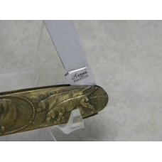 Arnex Stainless Solingen Germany "Hound Dogs" Figural Brass 2 Blade Watch Fob Pen Knife Arnex Stainless Solingen Germany "Hound Dogs" Figural Brass 2 Blade Watch Fob Pen Knife
