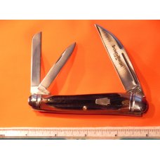 Schatt & Morgan 4" Whittler Pocket Knife w/ Amber Winterbottom Handles & Blade Etch -1 of 30 -NOS Schatt & Morgan 4" Whittler Pocket Knife w/ Amber Winterbottom Handles & Blade Etch -1 of 30 -NOS