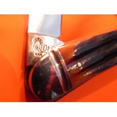 Schatt & Morgan 4" Whittler Pocket Knife w/ Amber Winterbottom Handles & Blade Etch -1 of 30 -NOS Schatt & Morgan 4" Whittler Pocket Knife w/ Amber Winterbottom Handles & Blade Etch -1 of 30 -NOS