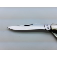Moore Maker 3200B Yellow Delrin Handles Traditional High Carbon Blades Trapper Made In USA Moore Maker 3200B Yellow Delrin Handles Traditional High Carbon Blades Trapper Made In USA