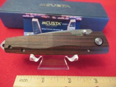 Mcusta  Liner Lock Rosewood Gents Knife Damascus  Model MC-0053DR