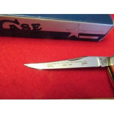 Case XX Red Bone Centennial 1889 to 1989 Tiny Texas Toothpick Pattern # R610096 SS Case XX Red Bone Centennial 1889 to 1989 Tiny Texas Toothpick Pattern # R610096 SS
