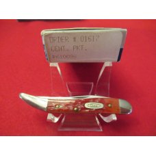 Case XX Red Bone Centennial 1889 to 1989 Tiny Texas Toothpick Pattern # R610096 SS Case XX Red Bone Centennial 1889 to 1989 Tiny Texas Toothpick Pattern # R610096 SS