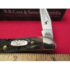 Case XX Midnight Stag Tiny Texas Toothpick Pattern # 510096 SS Case XX Midnight Stag Tiny Texas Toothpick Pattern # 510096 SS