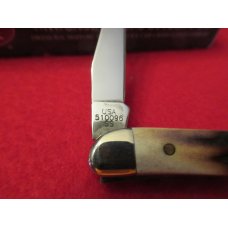 Case XX Midnight Stag Tiny Texas Toothpick Pattern # 510096 SS Case XX Midnight Stag Tiny Texas Toothpick Pattern # 510096 SS