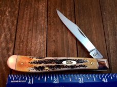 Case 6.5 Bone Stag Utility Knife. Model 6.51048 SS Mint in Box. Case 6.5 Bone Stag Utility Knife. Model 6.51048 SS Mint in Box.