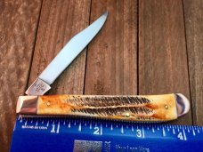 Case 6.5 Bone Stag Utility Knife. Model 6.51048 SS Mint in Box. Case 6.5 Bone Stag Utility Knife. Model 6.51048 SS Mint in Box.