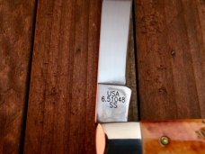 Case 6.5 Bone Stag Utility Knife. Model 6.51048 SS Mint in Box. Case 6.5 Bone Stag Utility Knife. Model 6.51048 SS Mint in Box.