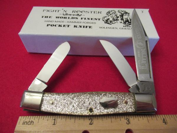 Fight'N Rooster Frank Buster Silver Dollar Stockman 1988