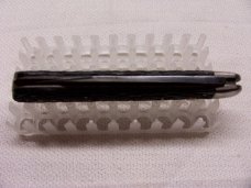SCHRADE WALDEN AUTOMATIC/SWITCHBLADE- IMITATION JIGGED BONE HANDLES c. 1946-50's