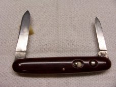 SCHRADE CUT CO. - AUTOMATIC/SWITCHBLADE- IMITATION WOOD GRAINED HANDLES c. 1904-1946 SCHRADE CUT CO. - AUTOMATIC/SWITCHBLADE- IMITATION WOOD GRAINED HANDLES c. 1904-1946
