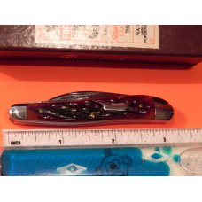 Schatt & Morgan 3 & 1/4" Whittler Pocket Knife w/ Chestnut Brown Handles & Blade Etch -1 of 150 -NOS Schatt & Morgan 3 & 1/4" Whittler Pocket Knife w/ Chestnut Brown Handles & Blade Etch -1 of 150 -NOS